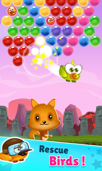 Bird Pop: Bubble Shooter Games 3.8 Screenshot