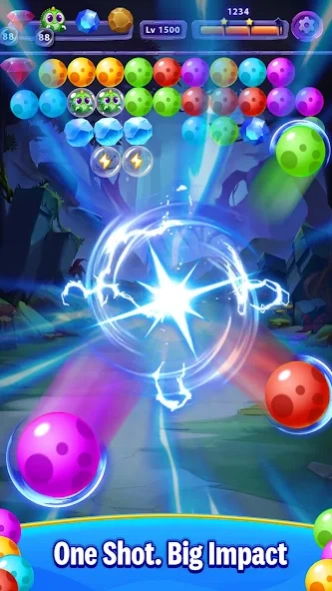 Bubble Dino: Bubble Shooter 2.4.6 Screenshot