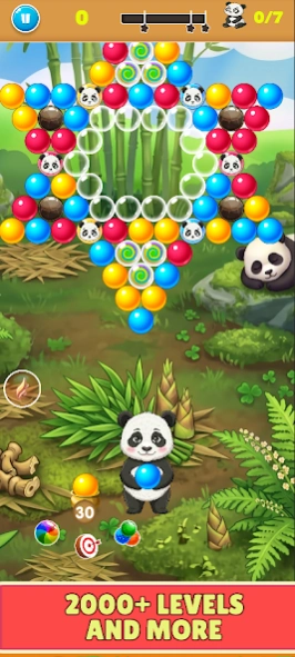 Panda Rescue: Bubble Shooter 4.6 Screenshot
