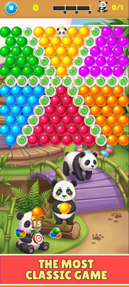 Panda Rescue: Bubble Shooter 4.6 Screenshot
