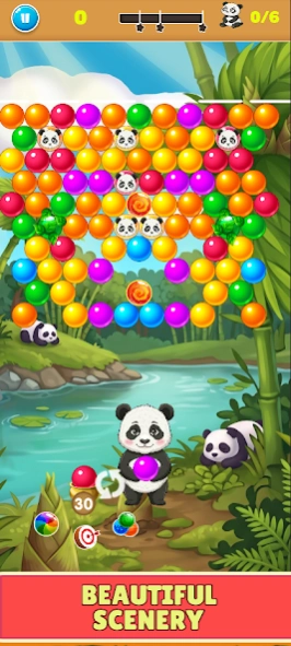 Panda Rescue: Bubble Shooter 4.6 Screenshot