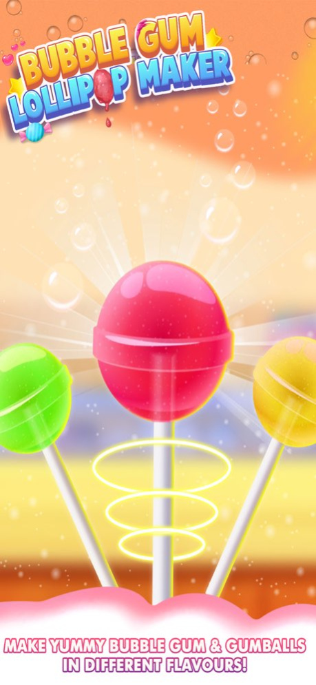 Bubble Gum Lollipop Maker 2.0 Screenshot