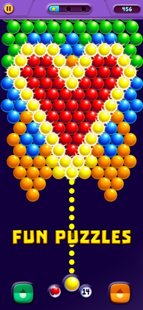 Bubble Puzzle Action 1.5 Screenshot