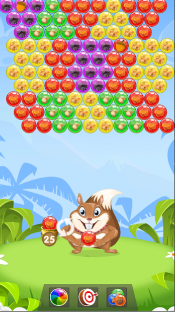 Bubble Shooting Hero Squirrel 1.5 Screenshot