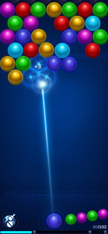 Bubble Shooter magnetic ball 1.0.7 Screenshot