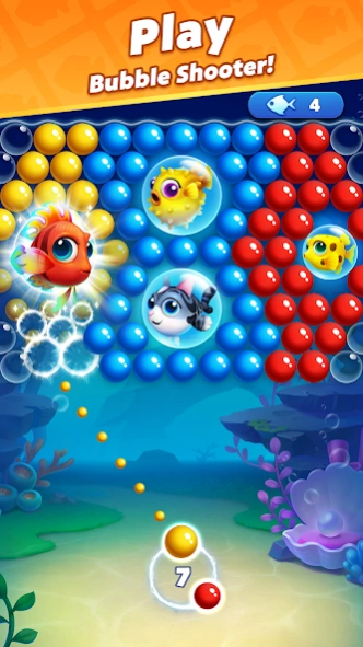 Bubble Shooter Ocean Pop 4.3.1.38987 Screenshot