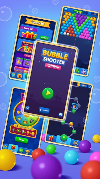 Bubble Shooter - No Wifi Games 2.7 Screenshot
