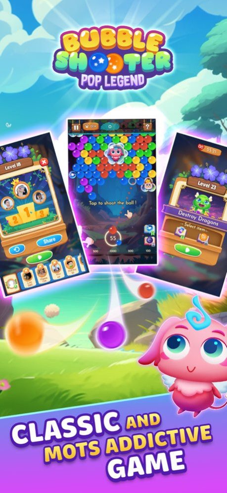 Bubble Shooter Pop Legend 1.1 Screenshot