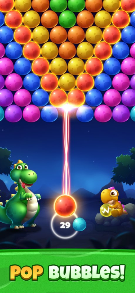 Bubble Shooter Primitive Eggs 1.0.3 Screenshot