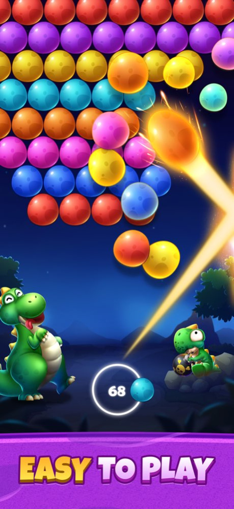 Bubble Shooter Primitive Eggs 1.0.3 Screenshot