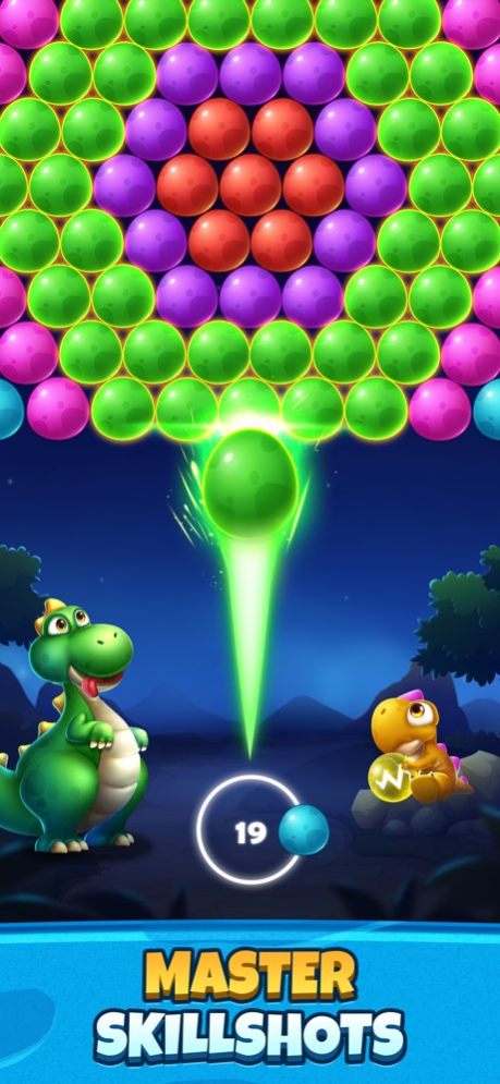 Bubble Shooter Primitive Eggs 1.0.3 Screenshot