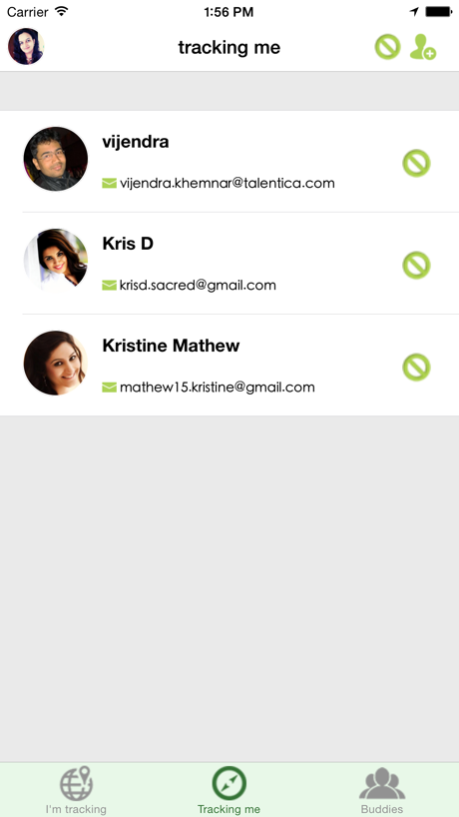 BuddyTracker‪!‬  Screenshot