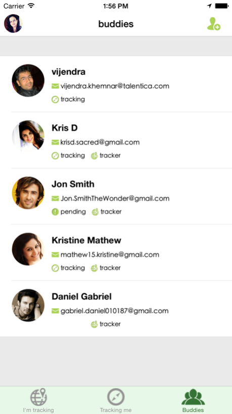BuddyTracker‪!‬  Screenshot