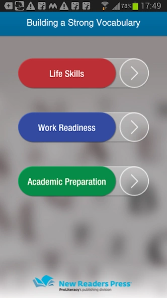 Building a Strong Vocabulary  Screenshot
