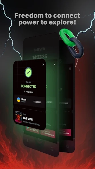 Bull VPN, Fast & Unlimited 4.0 Screenshot