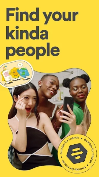 Bumble For Friends: Meet IRL  Screenshot