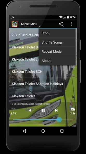 Bus Driver Horn Telolet Om 1.0 Screenshot