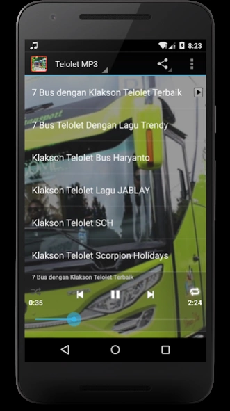 Bus Driver Horn Telolet Om 1.0 Screenshot