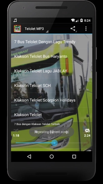 Bus Driver Horn Telolet Om 1.0 Screenshot
