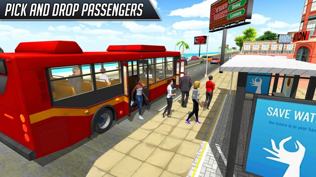 Bus Simulator 2018: City Driving 2.5 Screenshot