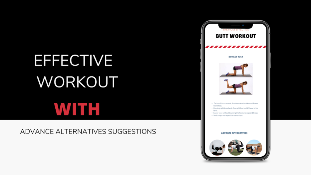 Butt workout 7 days at home 17.0 Screenshot