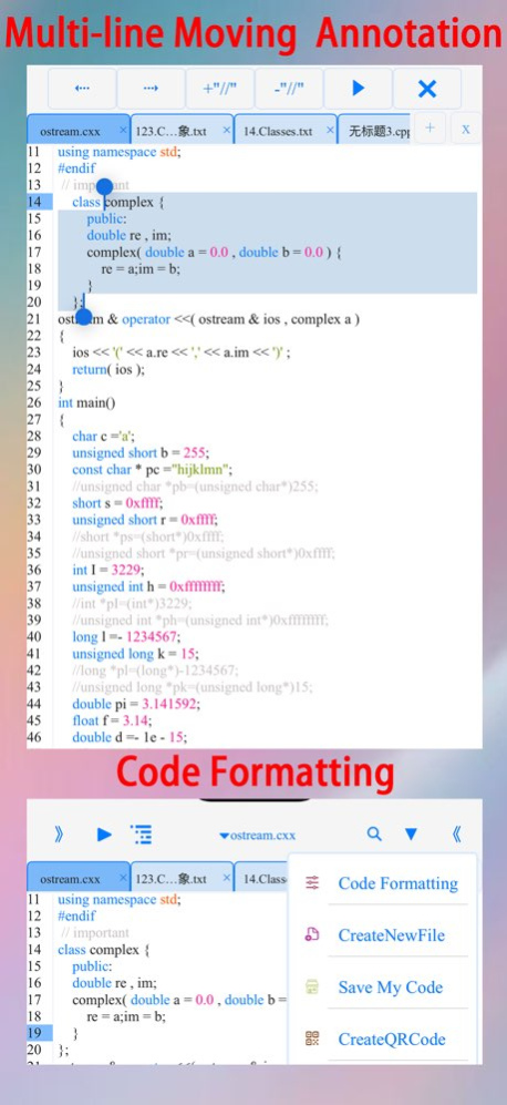 C/C++-programming language 2.1 Screenshot