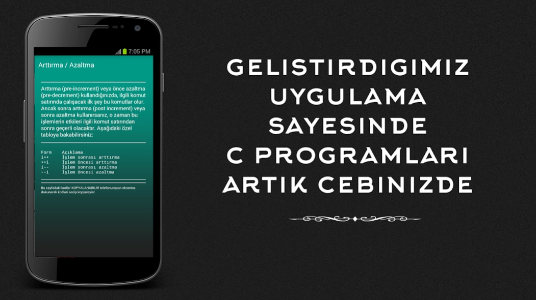 C Programlama 1500 Screenshot