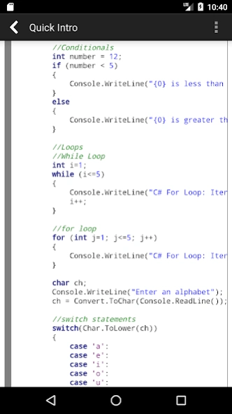 C# Programming Compiler 2.9 Screenshot