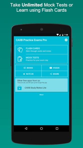 CAIIB Practice Exams Pro 5.4.0 Screenshot