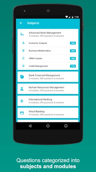 CAIIB Practice Exams Pro 5.4.0 Screenshot