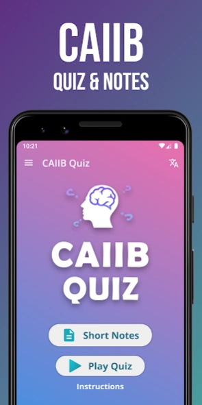 CAIIB Quiz, Mock Test & Notes  Screenshot