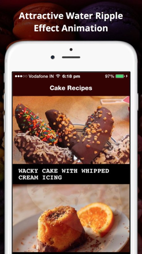 Cake Recipes - Wonderful and Easy Cake Recipes 2.0 Screenshot
