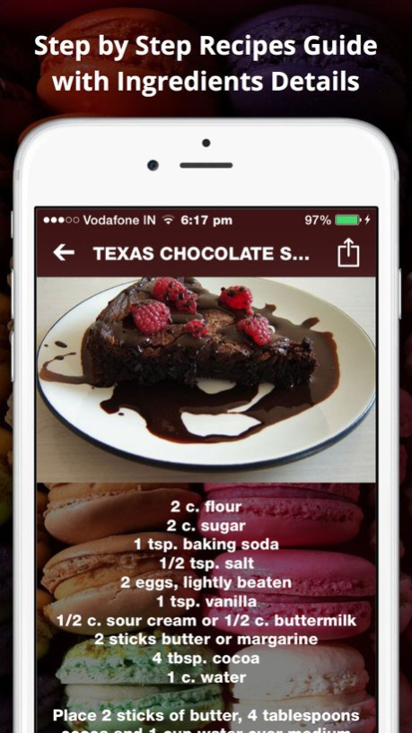 Cake Recipes - Wonderful and Easy Cake Recipes 2.0 Screenshot