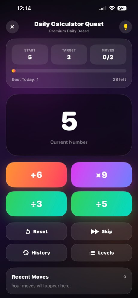 Calculator Widget -Simple calc 1.14 Screenshot