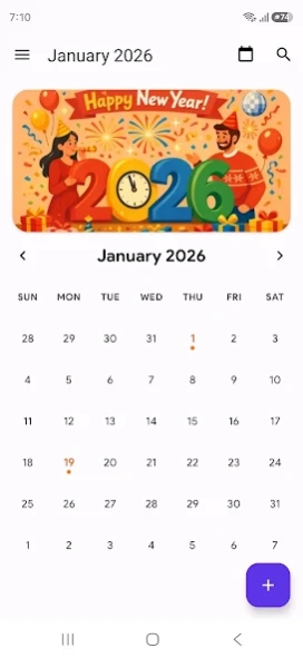 Calendar 2026 : Smart Planner 2.0.09 Screenshot