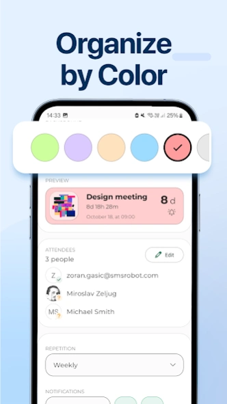 Calendar - Agenda Planner 2.9 Screenshot
