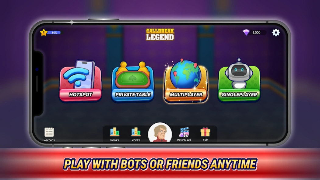 Callbreak Legend - Card Game 2.11.0 Screenshot
