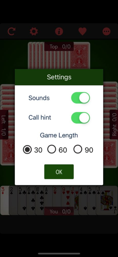 Call Bridge - Card Game 1.6 Screenshot