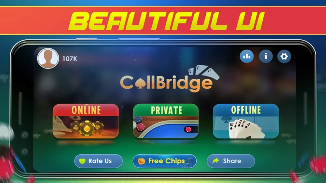 Call Bridge Card Game - Spades 1.12.1 Screenshot
