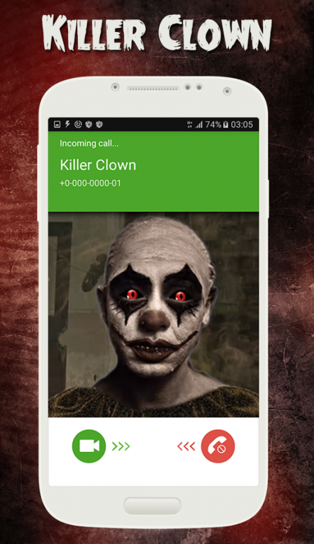Call Clown Killer 🤡 Prank 1.0 Screenshot