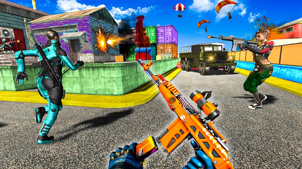 Modern FPS Gun Strike 3D  Screenshot