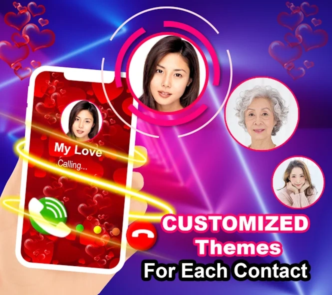 Call Screen Themes: Color Call 3.6 Screenshot