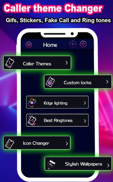 Call Screen Themes: Color Call 3.6 Screenshot