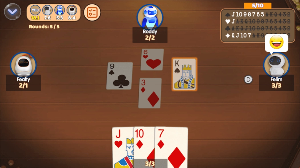 Callbreak Offline : Tash Game 1.2.0 Screenshot