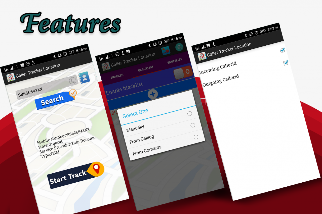 Caller Mobile Location Tracker 1.667 Screenshot