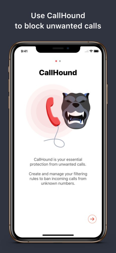 CallHound Unwanted Calls Block 2.2.1 Screenshot