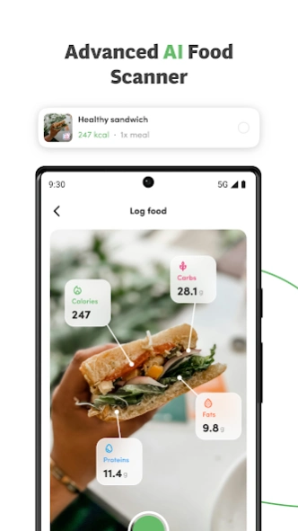 Virtuafood: AI Calorie Tracker 6.2.4 Screenshot