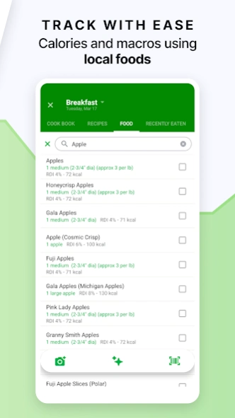 Calorie Counter by fatsecret 11.8.1.1 Screenshot