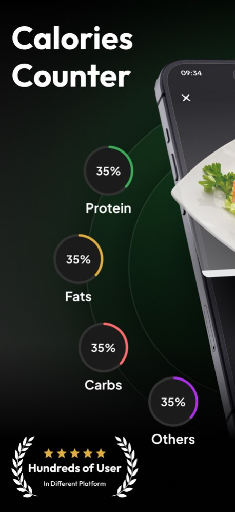 Food Calorie Counter, Tracker 1.1.5 Screenshot