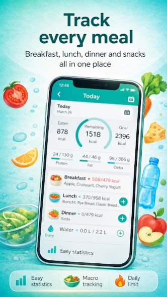 ZuCal: Calorie Counter 1.7.006 Screenshot